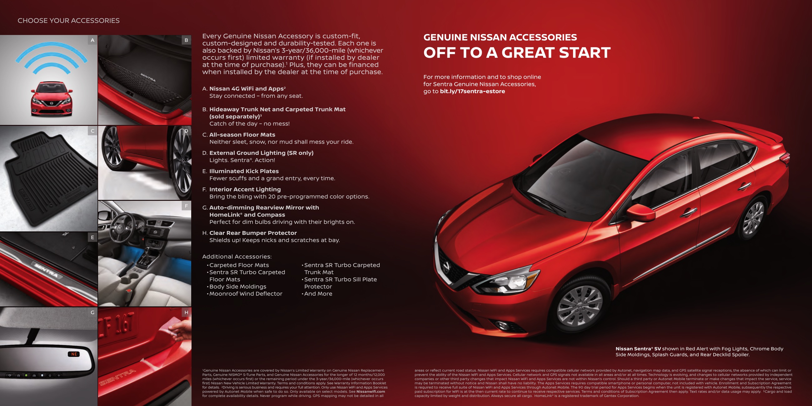 2017 Nissan Sentra Brochure Page 5